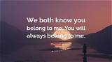 Meaning of You Know You Belong to Me by Queen