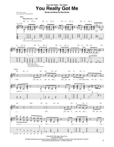 Meaning of You Really Got Me by Van Halen