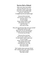 Meaning of ​You’ve Got a Friend in Me by Christina Perri