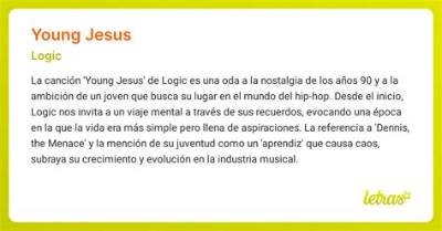 Meaning of Young Jesus by Logic