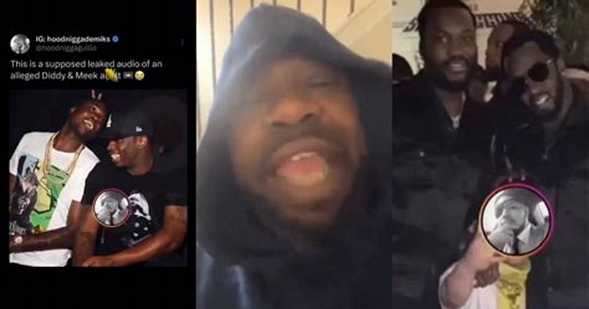 Meek Mill Diddy Audio Full - Exclusive Leak!