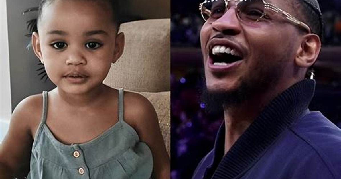 Meet Carmelo Anthony Daughter Genesis Harlo Anthony Wife and Family Details