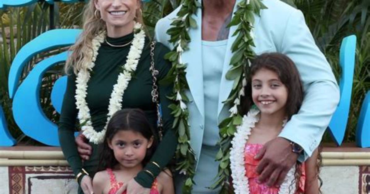 Meet Dwayne Johnson S Kids Inside the Rock S Family