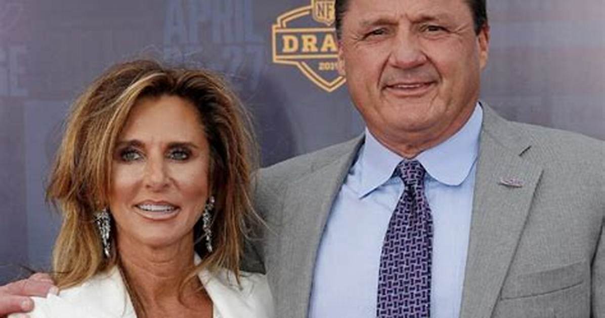 Meet Ed Orgeron’s First Wife: Colleen Orgeron.