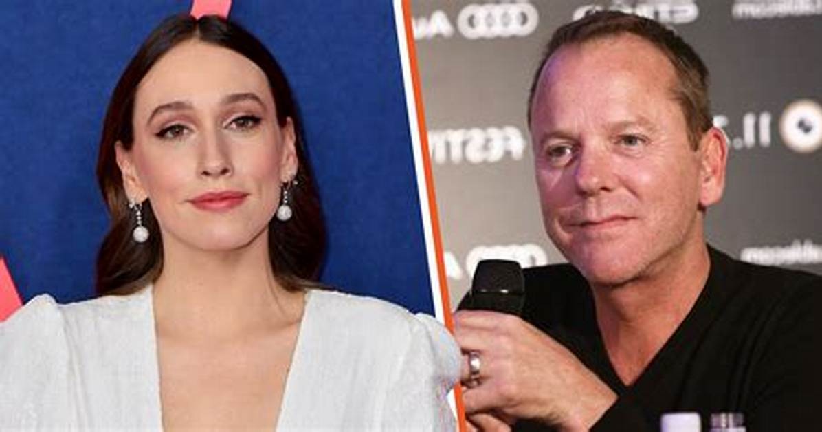 Meet Sarah Sutherland S Father a Hollywood