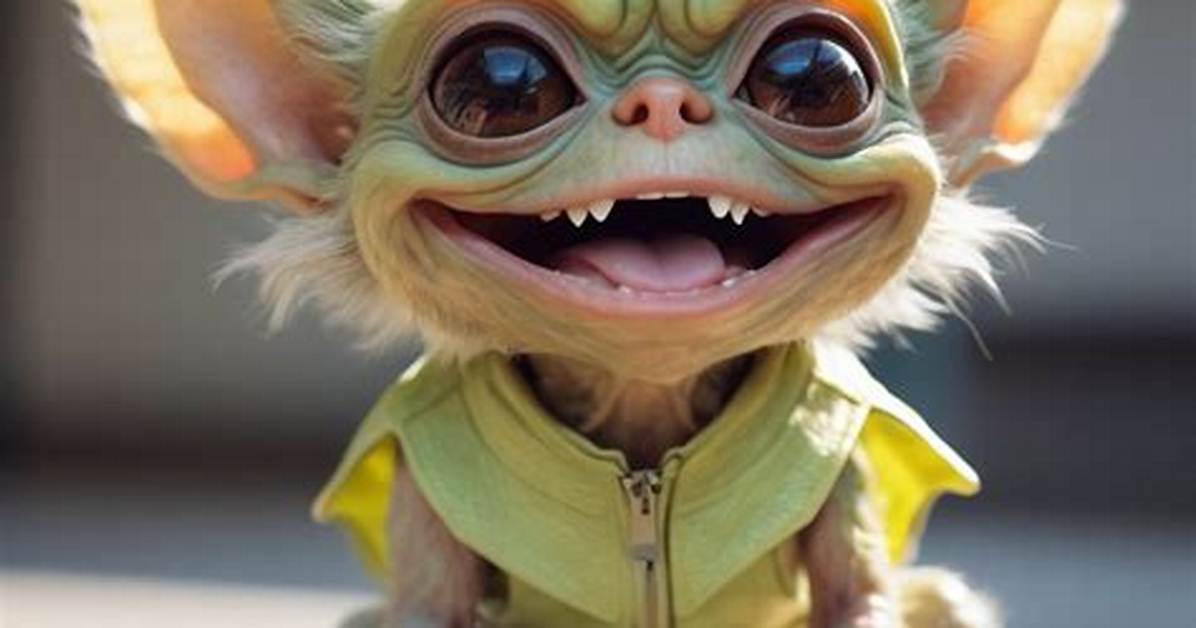 Meet the Adorable Lady Gremlin! Cute Gremlin Girl