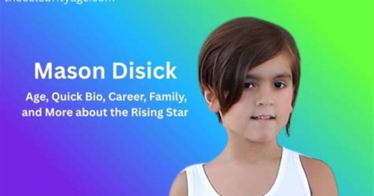 Meet the Rising Star Mason Elije the Next Generation Of