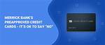 Merrick Bank Pre Approval