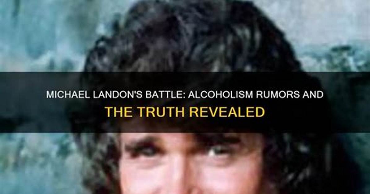 Michael Landon's Unseen Battle with Alcoholism