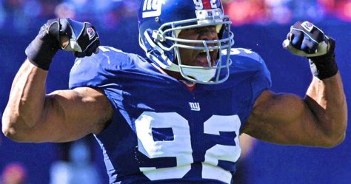Michael Strahan Football Player Stats Highlights