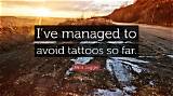 Mick Jagger: 'I've Managed to Avoid Tattoos So Far.'