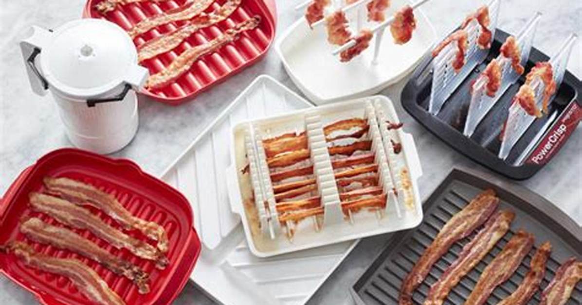 Microwave Bacon Cookers That Are Made out of Glass