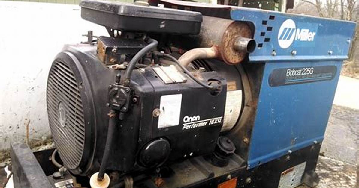 Miller Welder Onan Engine