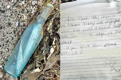 Mississippi Parents Found Message in Bottle Written by Their Late Son 33 Year's Ago
