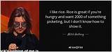 Mitch Hedberg: 'Rice Is Great If You're Really Hungry and Want to Eat Two Thousand of Something.'