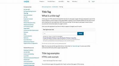 Moz Title Tag Preview: a Comprehensive Guide to Optimizing Your Seo Titles