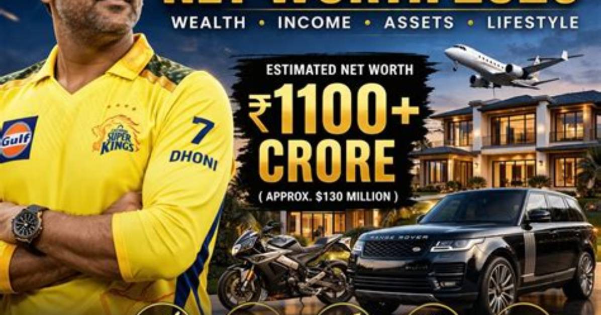 Ms Dhoni Net Worth: Details About Ipl, Career, Business, Income, Fees - Sarkariresult