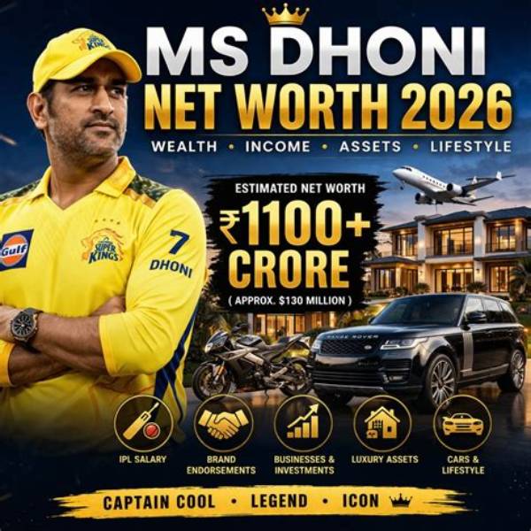 Ms Dhoni Net Worth: Details About Ipl, Career, Business, Income, Fees - Sarkariresult