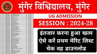 Munger University Merit List 2024