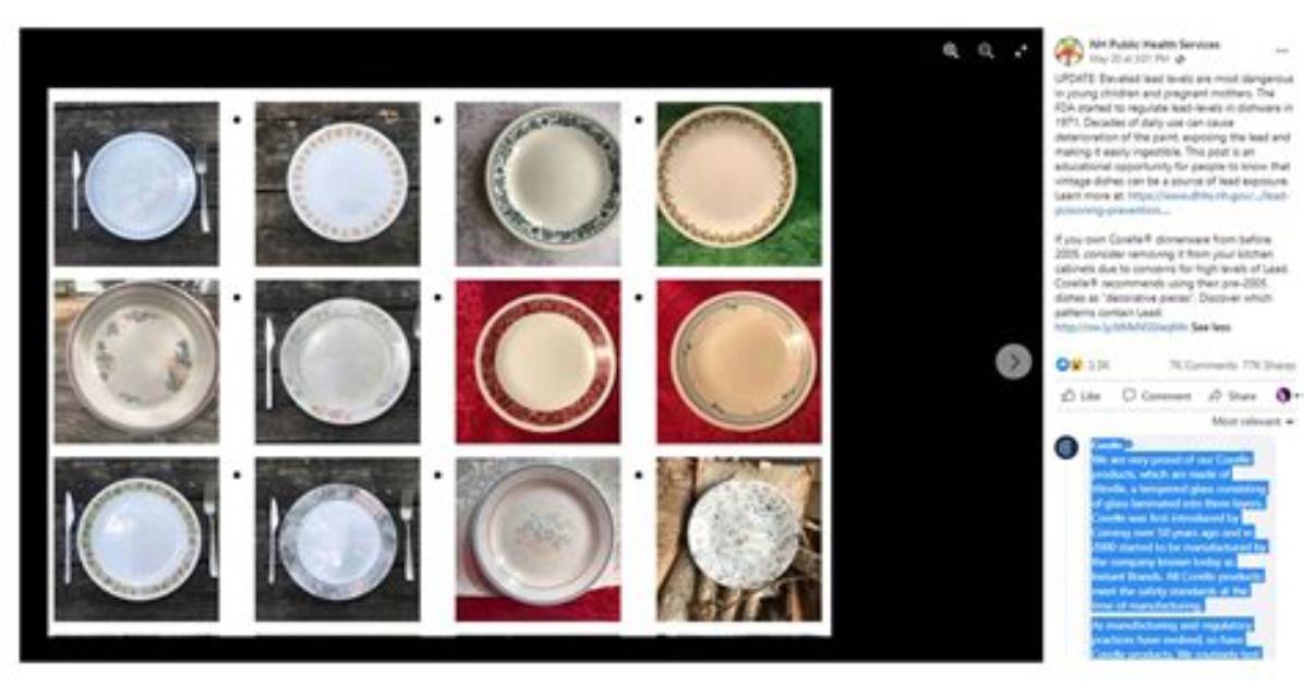 My Corelle Dishes Have Some Metallic Marks from Silverware How Can I Get Rid Of