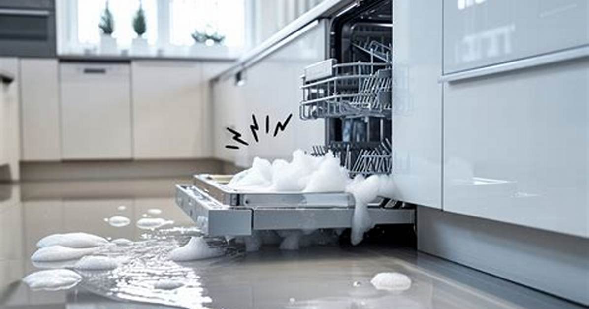 My Dishwasher Is Leaking Soap