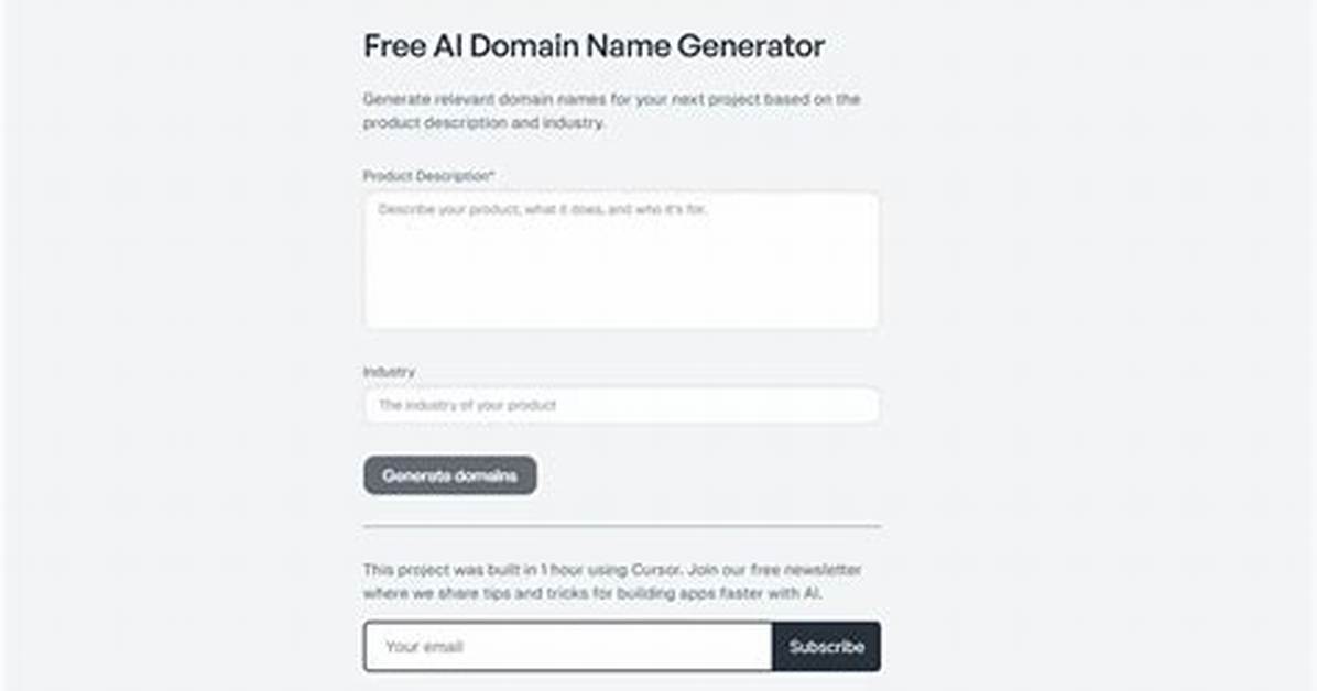 Name Generator Domain: the Ultimate Guide to Finding the Perfect Domain Name