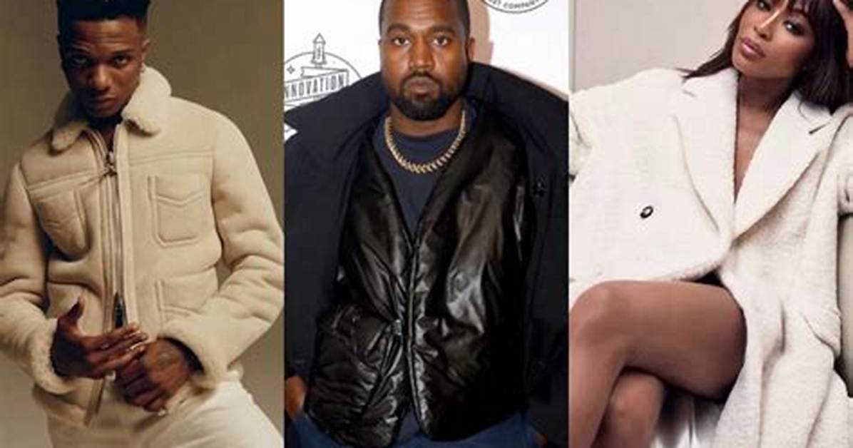 Naomi Campbell, Wizkid, Tems, Others React as Kanye West Declares ‘Essence’ the Best Song in History