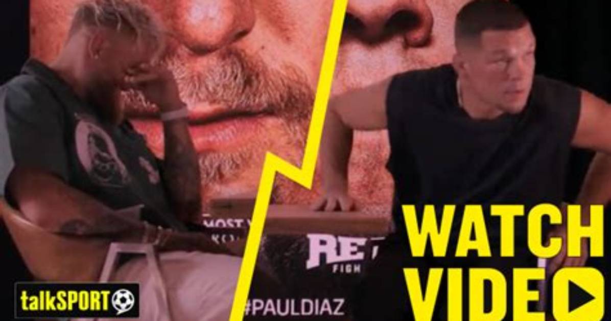 Nate Diaz Leaves Jake Paul Dumbfounded After Walking out of Face to Face