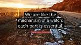 Nathan Meyer Rothschild: 'We Are Like the Mechanism of a Watch: Each Part Is Essential.'