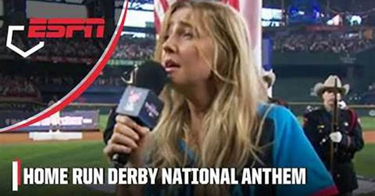 National Anthem Home Run Derby 2024: a Celebration of Baseball and Music