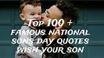 National Sons Day Sayings and Quotes