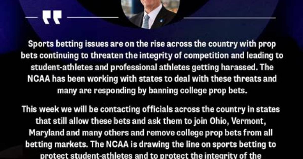Ncaa Aiming to Ban College Sports Prop