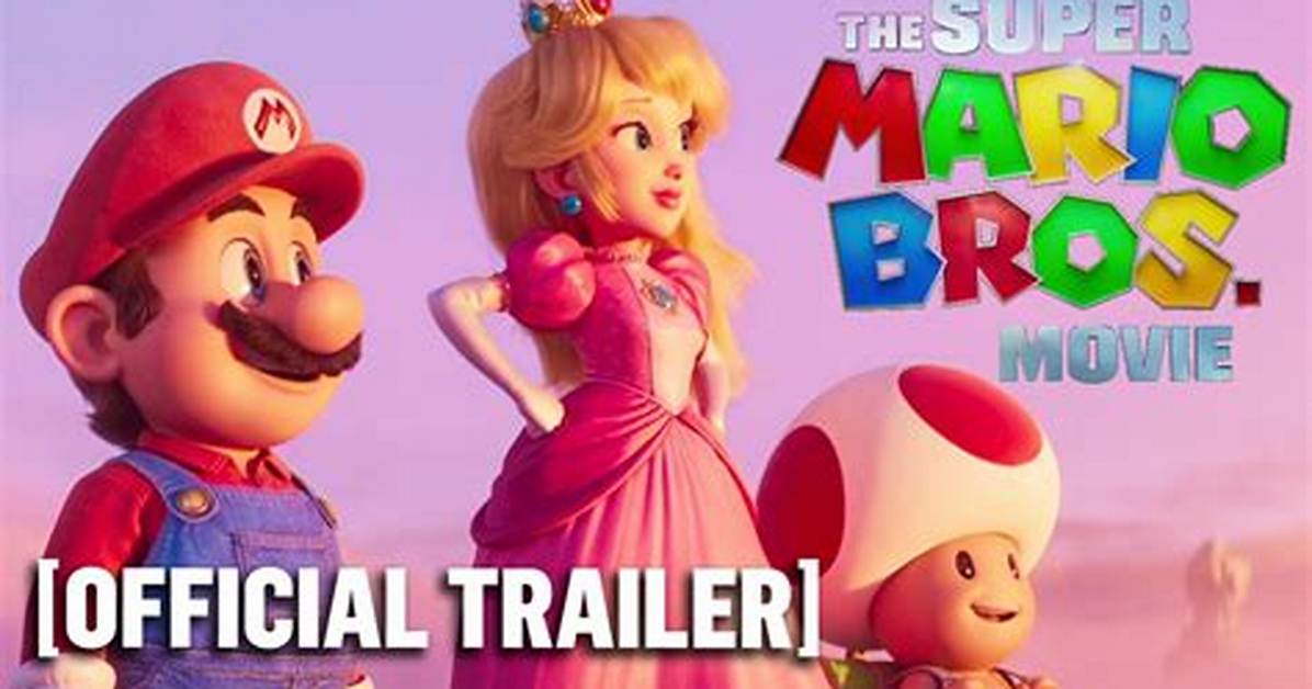 New Super Mario Bros Movie Trailer Teases Seth Rogen S Donkey Kong And