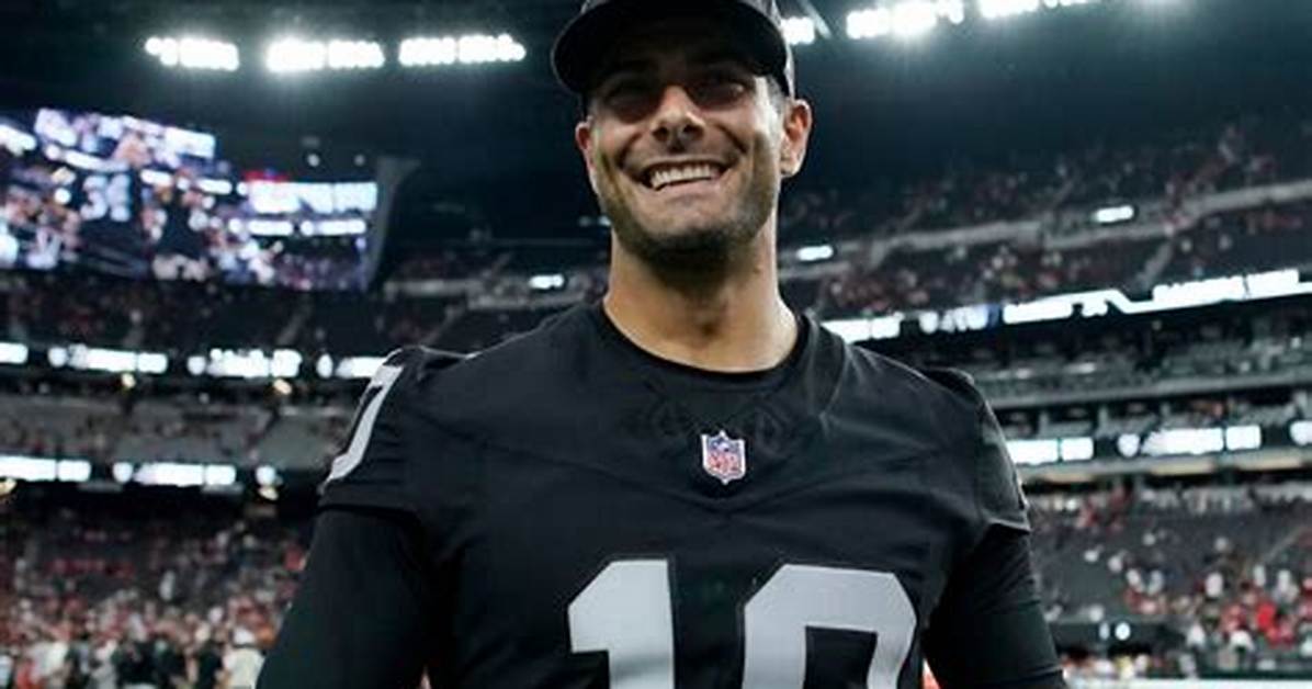 Nfl Star Jimmy Garoppolo: Latest News & Highlights