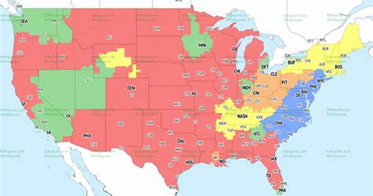 Nfl Week 7 Coverage Map: Your Ultimate Guide to This Weekend's Games