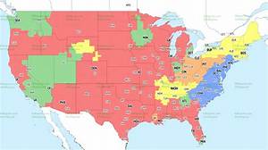 Nfl Week 7 Coverage Map: Your Ultimate Guide to This Weekend's Games
