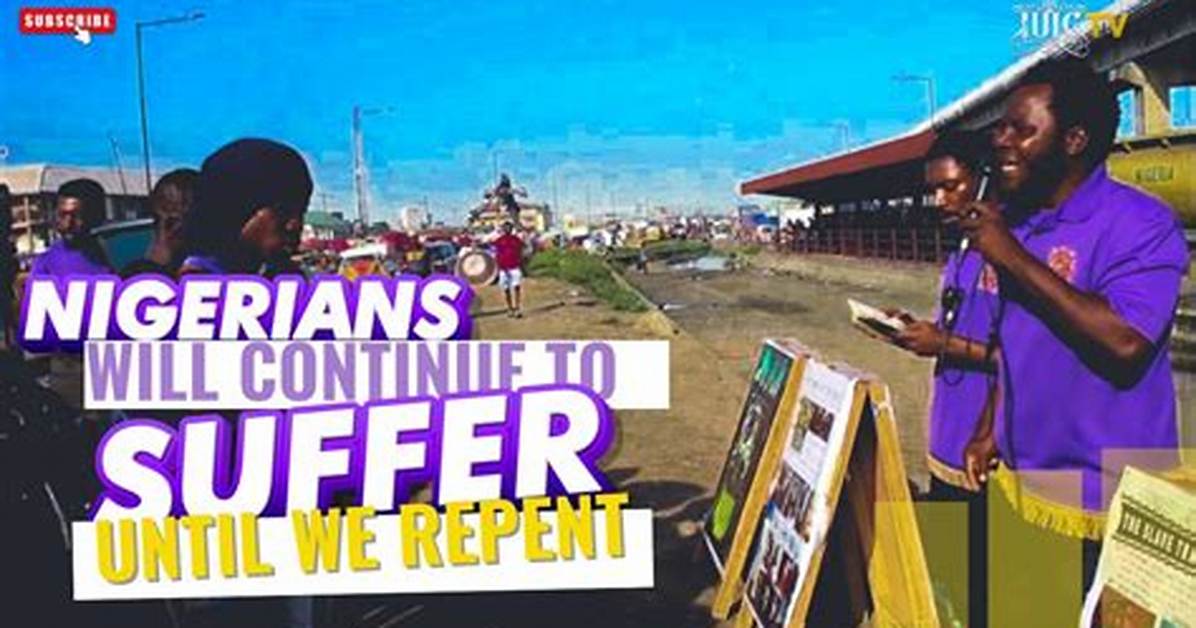 ‘Nigerians Will Continue to Suffer Until They Rise and Send the Likes of Buhari, Tinubu into Nursing Homes by Force’