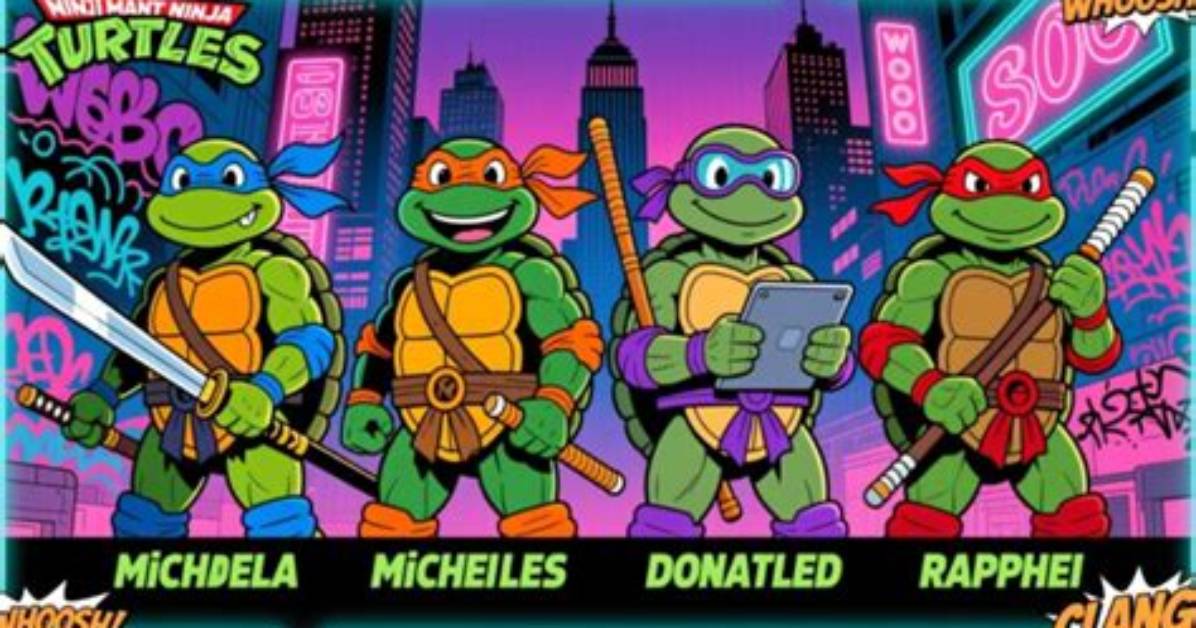 Ninja Turtle Names: a Comprehensive Guide to the Heroes in a Half Shell