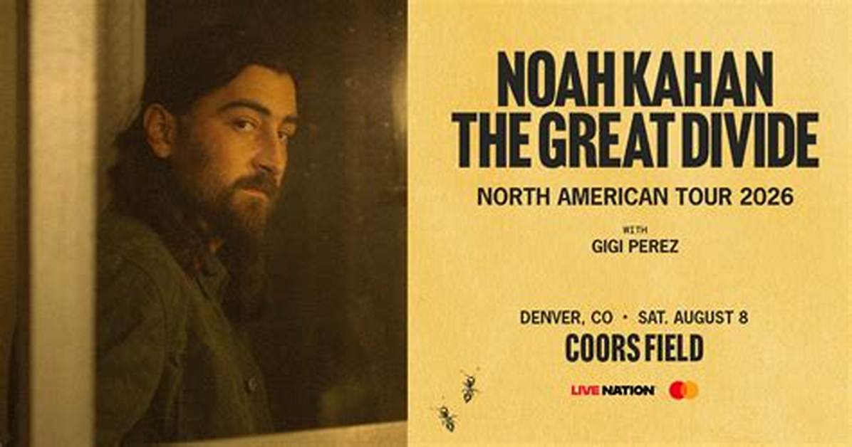 Noah Kahan: the Melodic Journey Through Colorado