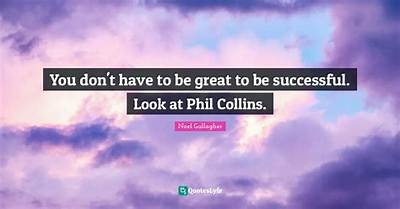 Noel Gallagher: 'You Don't Have to Be Great to Be Successful. Look at Phil Collins.'