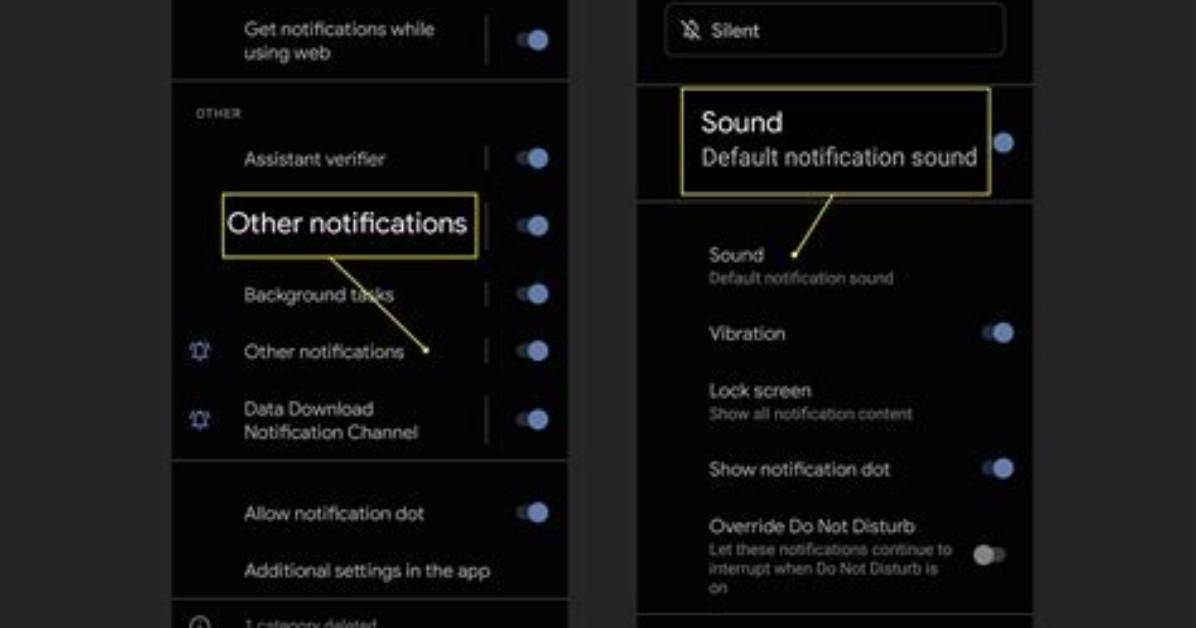Notification Sounds for Text Messages on Android