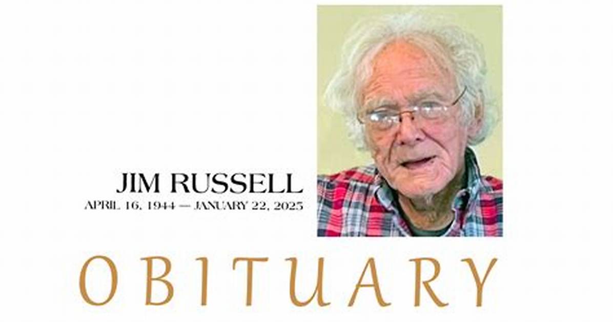 Obituary Who Is Jim