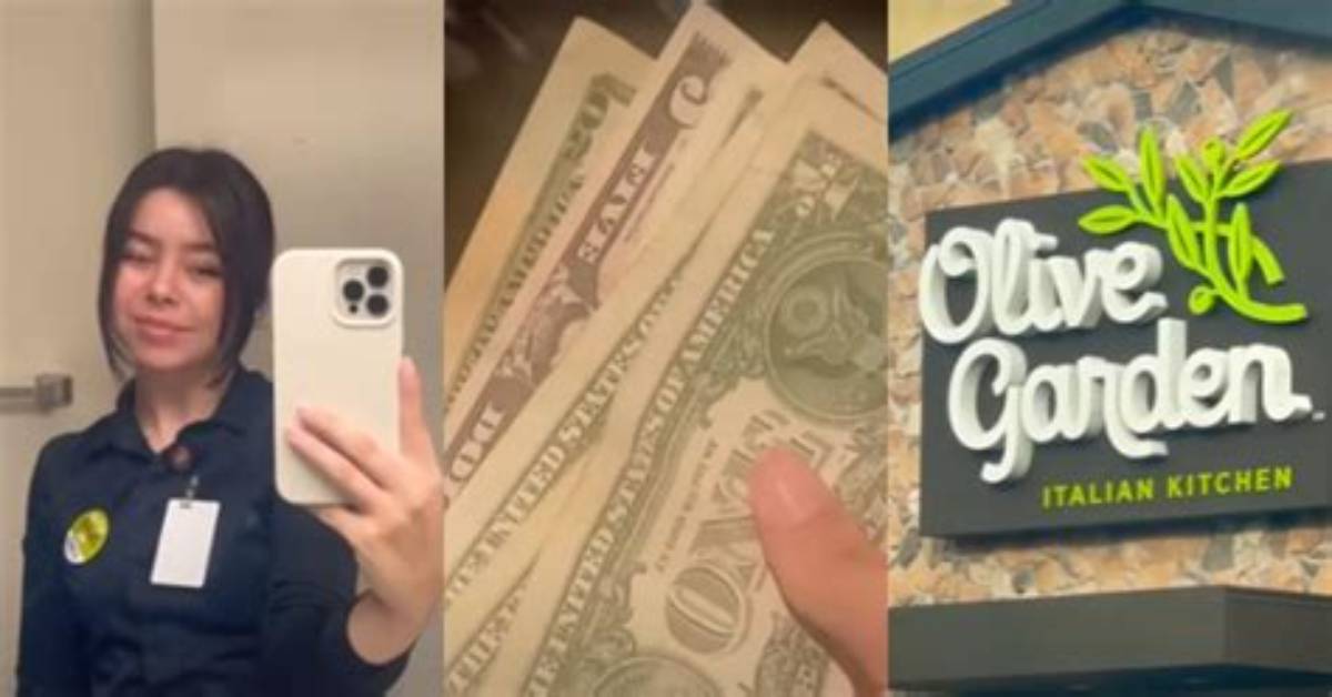 Olive Garden Server Shares Monday Night Earnings In