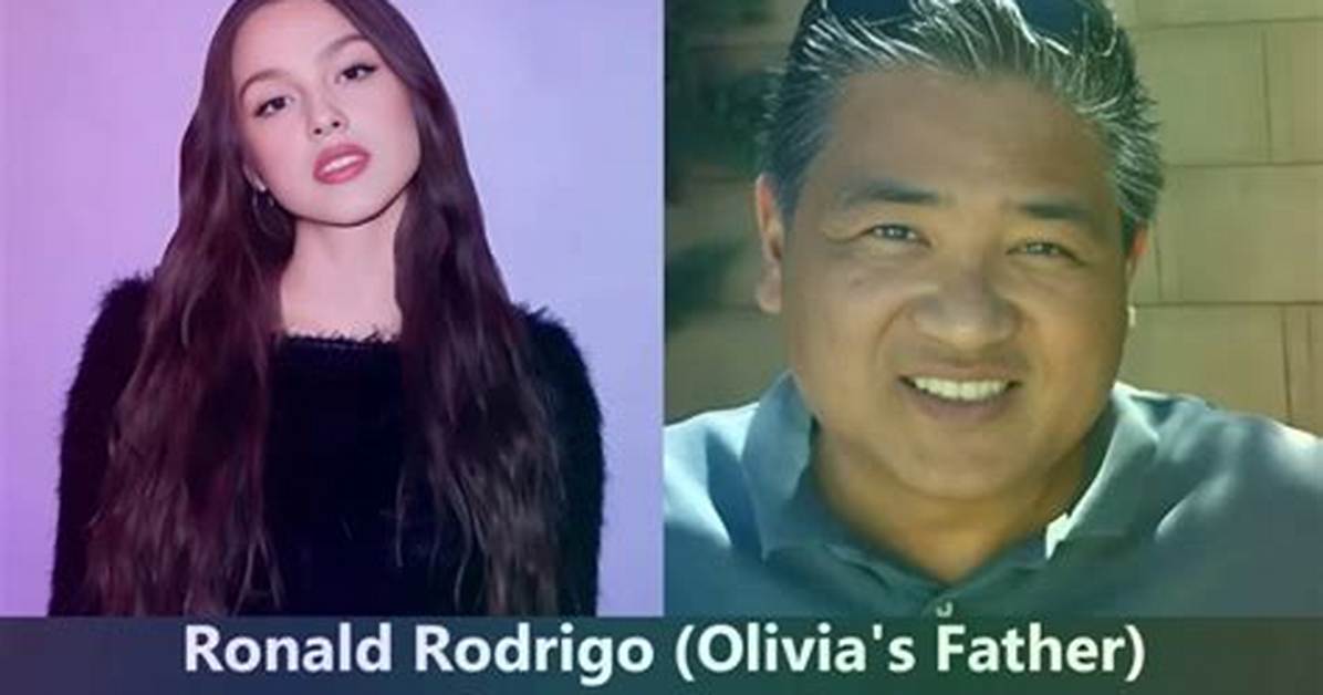 Olivia Rodrigo's Father's Heritage: Uncovering Her Filipino Roots