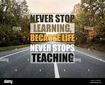 On Learning Never Stops?