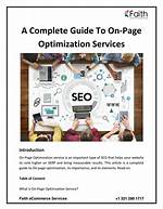 On Page Optimization Service: a Comprehensive Guide to Boost Your Website Rankings