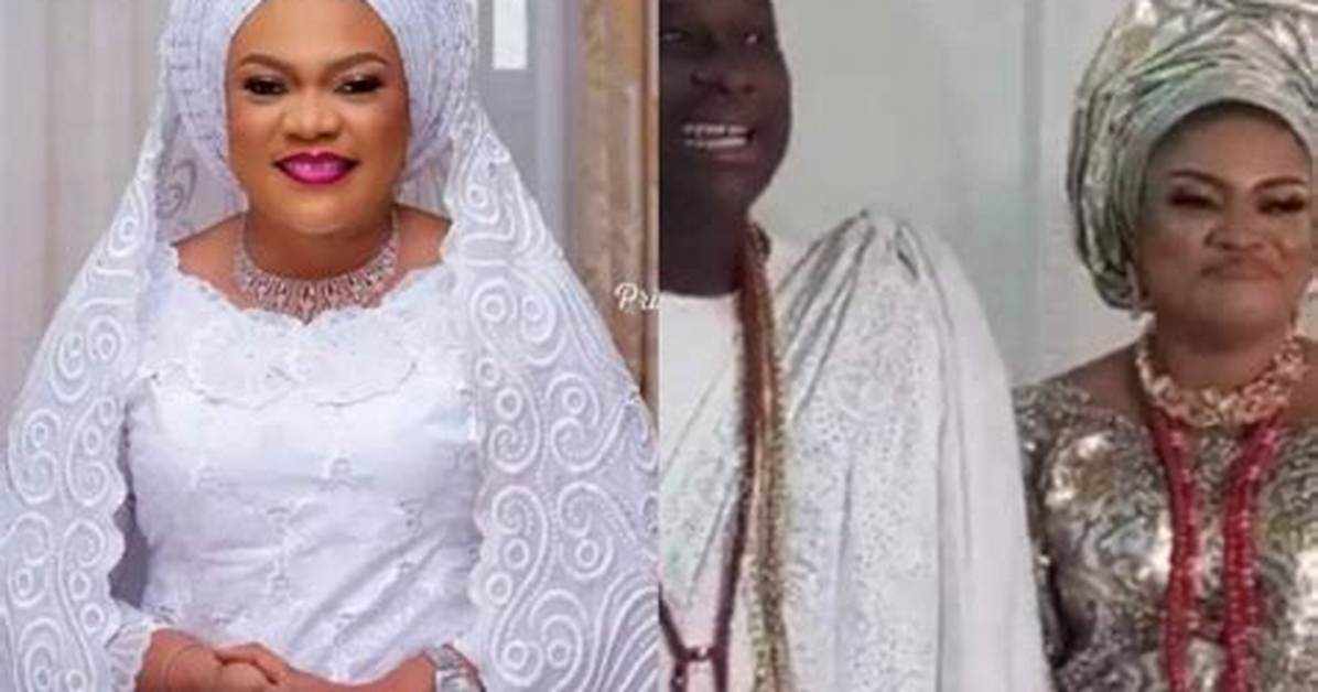 Ooni of Ife and New Wife Mariam Make a First