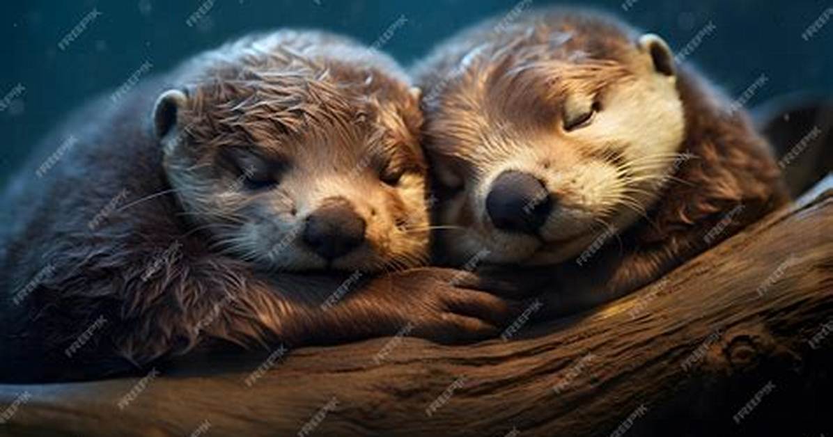 Otters Sleeping: the Adorable Resting Habits of Nature's Playful Creatures