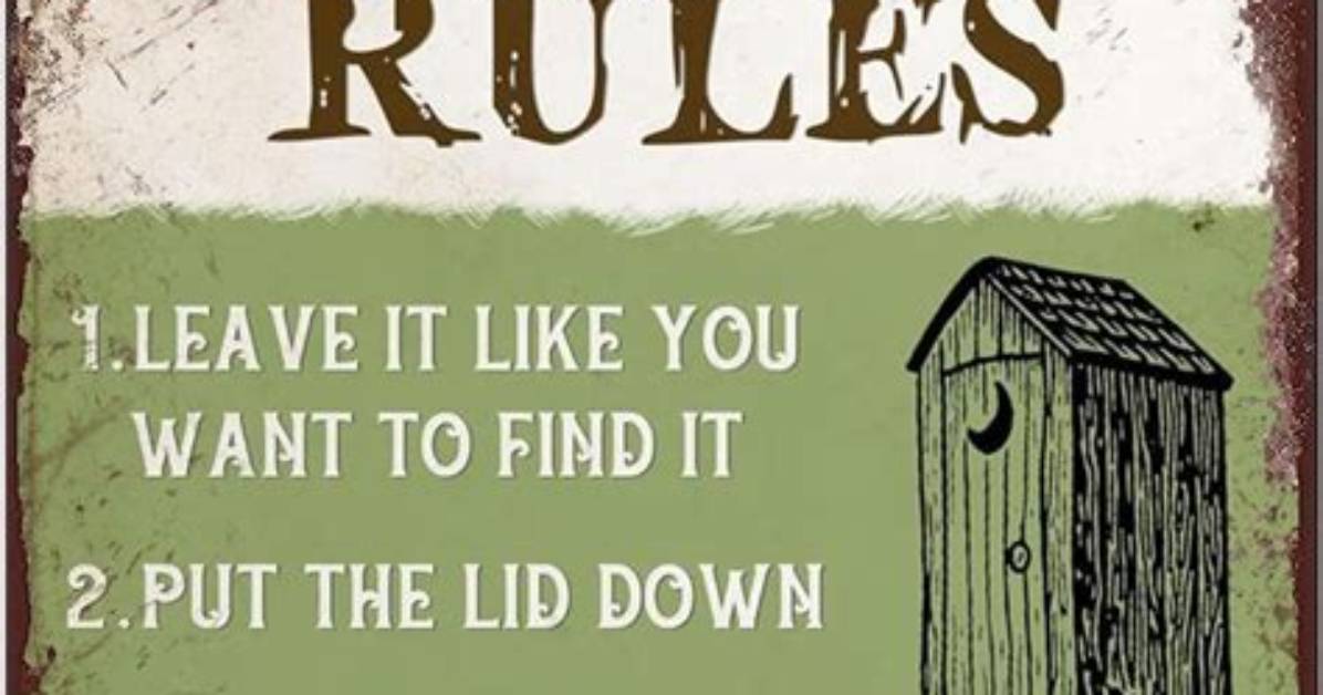 Outhouse Rules In