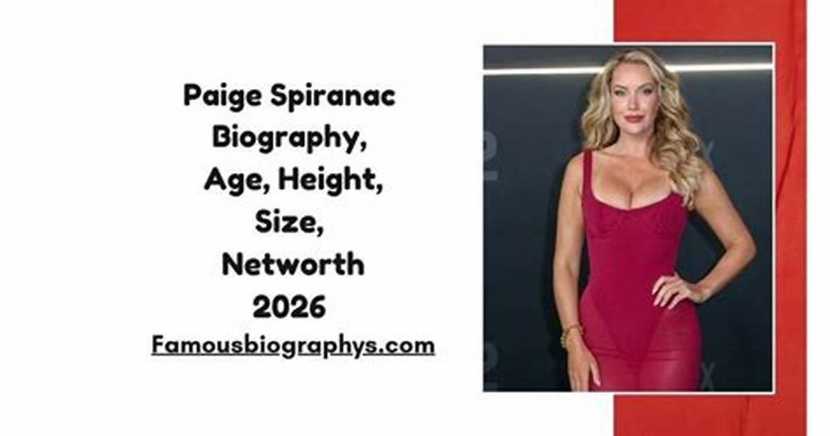 Paige Ginn Height Weight Net Worth Age Birthday Wikipedia Who